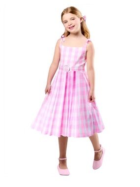 Barbie Movie: A Perfect Day Barbie Girls Costume, Size Girl's Large.